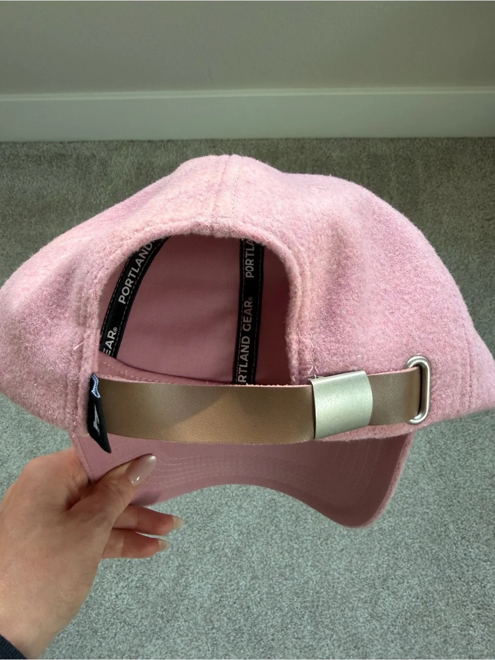 Portland Gear “P” Cap Core Baseball Hat - Faded Rose